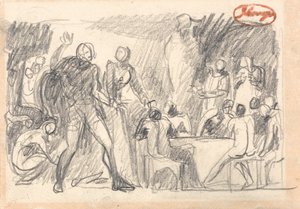 MacBeth- Banketscene af George Romney